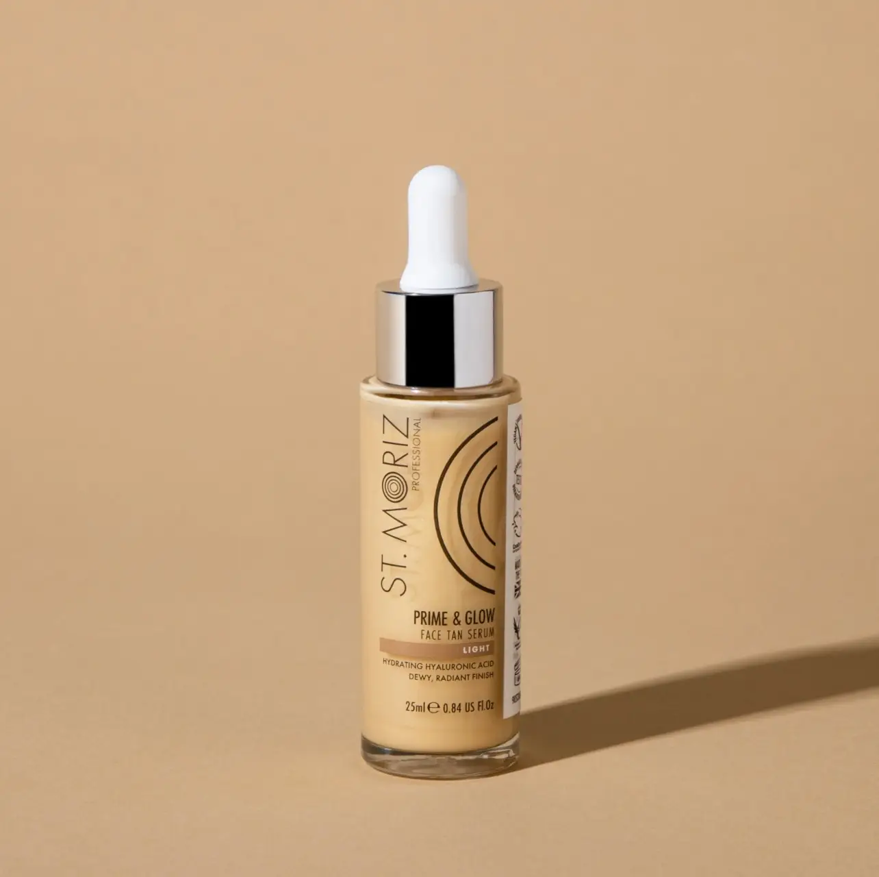 82377565271805 Сироватка-автобронзат для обличчя з ефектом шимеру St Moriz Professional Prime&Glow Serum 25 мл - Зображення 1